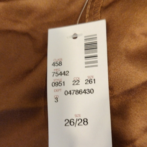 AVENUE. Brown Draped Jacket 100% Polyester - Picture 6 of 10